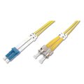 DIGITUS DK-2931-01 - LWL Patchkabel, Duplex, LC zu ST SM OS2 09/125 µ, 1 m
