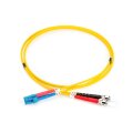 DIGITUS DK-2931-01 - LWL Patchkabel, Duplex, LC zu ST SM OS2 09/125 µ, 1 m
