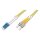 DIGITUS DK-2931-01 - LWL Patchkabel, Duplex, LC zu ST SM OS2 09/125 µ, 1 m
