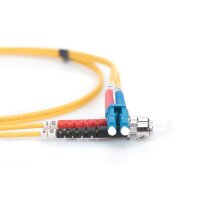 DIGITUS DK-2931-02 - LWL Patchkabel, Duplex, LC zu ST SM...