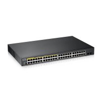 ZyXEL GS1900 Series GS1900-48HPv2 - Switch - Smart - 48 x...