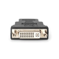 DIGITUS AK-330505-000-S - HDMI Adapter, Typ A - DVI-I(24+5) St/Bu, Full HD, sw