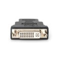 DIGITUS AK-330505-000-S - HDMI Adapter, Typ A - DVI-I(24+5) St/Bu, Full HD, sw