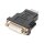 DIGITUS AK-330505-000-S - HDMI Adapter, Typ A - DVI-I(24+5) St/Bu, Full HD, sw