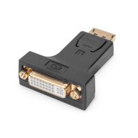 DIGITUS AK-340603-000-S - DisplayPort Adapter, DP - DVI-I...