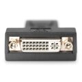DIGITUS AK-340603-000-S - DisplayPort Adapter, DP - DVI-I (24-5) St/Bu, m/Verriegelung, CE, sw