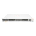 HPE Networking Networking Instant On Switch 40p Gigabit CL4 8p Gigabit CL6 PoE 2p 10GBT 2p SFP+ 600W 1960 - Managed - L2+ - Gigabit Ethernet (10/100/1000) - Power over Ethernet (PoE) - Rack-Einbau - 1U