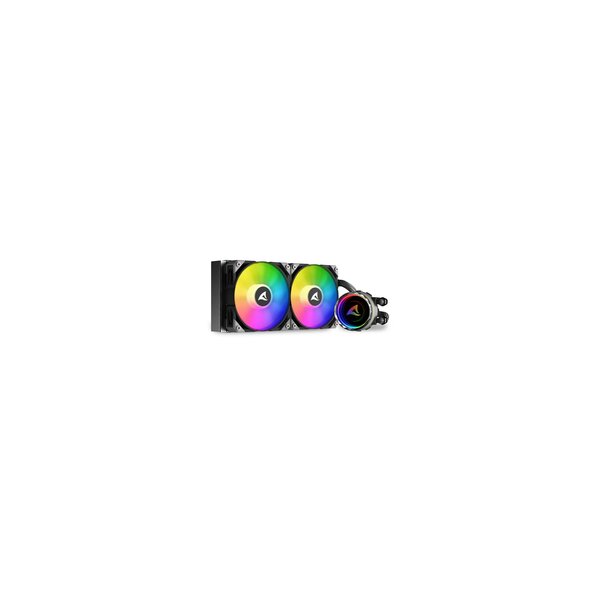 Sharkoon S80 RGB - All-in-One-Flüssigkeitskühler - 12 cm - 600 RPM - 2000 RPM - 35 dB - 131,93 m³/h