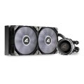Sharkoon S80 RGB - All-in-One-Flüssigkeitskühler - 12 cm - 600 RPM - 2000 RPM - 35 dB - 131,93 m³/h