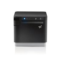 Star Micronics mC-Print3 - Thermal - 3in - Cutter - Ethernet (LAN) - USB - CloudPRNT - Black - EU & UK - PS60C Power Supply included - Direkt Wärme - POS-Drucker - 250 mm/sek - 58mm - 80mm - Verkabelt & Kabellos - Schwarz
