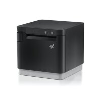 Star Micronics mC-Print3 - Thermal - 3in - Cutter - Ethernet (LAN) - USB - CloudPRNT - Black - EU & UK - PS60C Power Supply included - Direkt Wärme - POS-Drucker - 250 mm/sek - 58mm - 80mm - Verkabelt & Kabellos - Schwarz