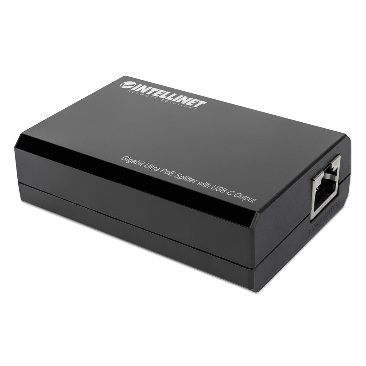 Intellinet 561693 - IEEE 802.3 - IEEE 802.3ab - IEEE 802.3af - IEEE 802.3at - IEEE 802.3bt - IEEE 802.3u - 10/100/1000Base-T(X) - Cat5e - Schwarz - Kunststoff - 0 - 40 °C