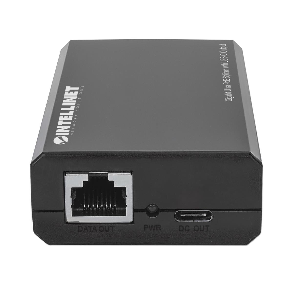 Intellinet 561693 - IEEE 802.3 - IEEE 802.3ab - IEEE 802.3af - IEEE 802.3at - IEEE 802.3bt - IEEE 802.3u - 10/100/1000Base-T(X) - Cat5e - Schwarz - Kunststoff - 0 - 40 °C