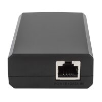 Intellinet 561693 - IEEE 802.3 - IEEE 802.3ab - IEEE 802.3af - IEEE 802.3at - IEEE 802.3bt - IEEE 802.3u - 10/100/1000Base-T(X) - Cat5e - Schwarz - Kunststoff - 0 - 40 °C