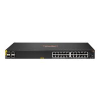 HPE Networking CX 6100 24G Class4 PoE 4SFP+ 370W - Managed - L3 - Gigabit Ethernet (10/100/1000) - Power over Ethernet (PoE) - Rack-Einbau - 1U