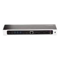 StarTech.com 4K USB-C Dock, Dreifach UHD 4K Monitor Dockingstation, Mac & Windows, USB-C z