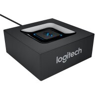 Logitech Bluetooth® Audio Receiver - 3,5 mm - 20 m - Schwarz - AC - 50,8 mm - 57,1 mm