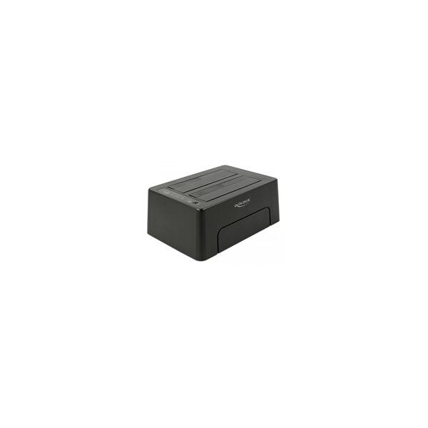 Delock 63957 - HDD - SSD - Serial ATA III - 2.5,3.5 Zoll - USB 3.2 Gen 2 (3.1 Gen 2) Type-C - 6 Gbit/s - Schwarz