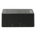 Delock 63957 - HDD - SSD - Serial ATA III - 2.5,3.5 Zoll - USB 3.2 Gen 2 (3.1 Gen 2) Type-C - 6 Gbit/s - Schwarz