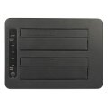 Delock 63957 - HDD - SSD - Serial ATA III - 2.5,3.5 Zoll - USB 3.2 Gen 2 (3.1 Gen 2) Type-C - 6 Gbit/s - Schwarz