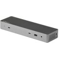 StarTech.com Thunderbolt 3 Dock mit USB-C Host-Kompatibilität - Dual 4K 60Hz DisplayPort 1.4 oder Dual HDMI Monitore - Single 8K - TB3/USB-C Laptop Docking Station - 96W PD - 5xUSB - 10 Gbit/s - Kabelgebunden - Thunderbolt 3 - 96 W - 3,5 mm - Schwarz - Gr