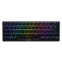 Sharkoon SGK50 S4 - 60% - Kabelgebunden - USB - QWERTZ - RGB-LED - Schwarz