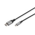 DIGITUS - DB-340106-020-S - MiniDP - DP Kabel 8K 2m