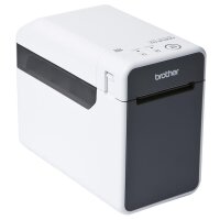 Brother TD-2135N - Thermodirekt - 300 x 300 DPI - 152,4 mm/sek - Verkabelt & Kabellos - Grau - Weiß
