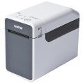 Brother TD-2135N - Thermodirekt - 300 x 300 DPI - 152,4 mm/sek - Verkabelt & Kabellos - Grau - Weiß