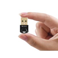 SANDBERG 134-34 - Kabellos - USB - Bluetooth - 3 Mbit/s - Schwarz