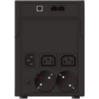 PowerWalker VI 1200 SHL Schuko - Line-Interaktiv - 1,2 kVA - 600 W - 170 V - 280 V - 50/60 Hz