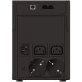 PowerWalker VI 1200 SHL Schuko - Line-Interaktiv - 1,2 kVA - 600 W - 170 V - 280 V - 50/60 Hz
