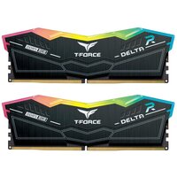 Team Group DIMM 32 GB DDR5-7800 (2x 16 GB) Dual-Kit (schwarz, FF3D532G7800HC38DDC01, Delta RGB, INTEL XMP) - 32 GB - DDR5