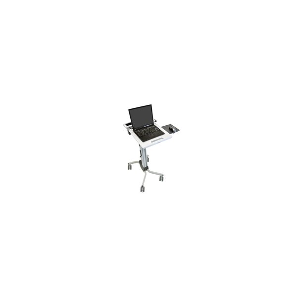 Ergotron Neo-Flex Laptop Cart - Multimedia-Wagen/Trolley - Grau - Aluminium - Kunststoff - Stahl - Zink - Laptop - 6,8 kg - 30,5 cm (12")