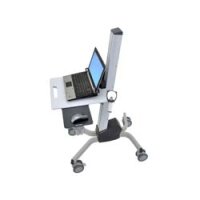 Ergotron Neo-Flex Laptop Cart - Multimedia-Wagen/Trolley - Grau - Aluminium - Kunststoff - Stahl - Zink - Laptop - 6,8 kg - 30,5 cm (12")