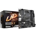 Gigabyte B550M K Mainboard – AMD Ryzen 5000 CPUs - bis zu 4733 MHz DDR4 - 1xPCIe 4.0 + 1xPCIe 3.0 M.2 - 1GbE LAN - USB 3.2 Gen 1 - AMD - Sockel AM4 - AMD Ryzen 3000 Series - AMD Ryzen 4000 Series - AMD Ryzen 5000 Series - Sockel AM4 - DDR4-SDRAM - 128 GB