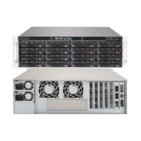 Supermicro 3HE 16x3.5in 600W 12Gbps JBOD - Gehäuse -...