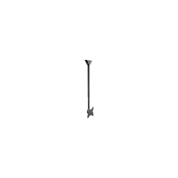 Techly Teleskop Universal Deckenhalterung für 1 LED LCD TV 23"- 42", langer Arm
