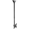 Techly Teleskop Universal Deckenhalterung für 1 LED LCD TV 23"- 42", langer Arm