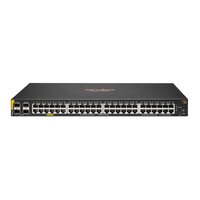 HPE 6000 48G Class4 PoE 4SFP 370W - Managed - L3 - Gigabit Ethernet (10/100/1000) - Power over Ethernet (PoE) - Rack-Einbau - 1U