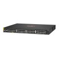HPE Networking CX 6000 48G Class4 PoE 4SFP 370W - Managed - L3 - Gigabit Ethernet (10/100/1000) - Power over Ethernet (PoE) - Rack-Einbau - 1U