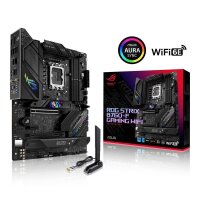 ASUS ROG STRIX B760-F GAMING WIFI - Intel - LGA 1700 - Intel® Celeron® - Intel® Core™ i3 - Intel® Core™ i5 - Intel® Core™ i7 - Intel® Core™ i9,... - LGA 1700 - DDR5-SDRAM - 128 GB