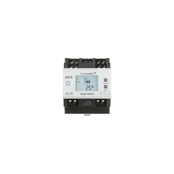 eQ-3 AG Homematic IP Dimmaktor für Hutschienenmontage– 3-fach