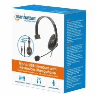 IC Intracom Mono USB-Headset links rechts tragbar 2m...