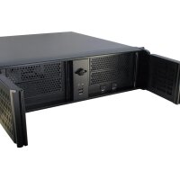 Inter-Tech 3U-3098-S - Rack - Server - Schwarz - ATX - micro ATX - Mini-ITX - Stahl - 3U