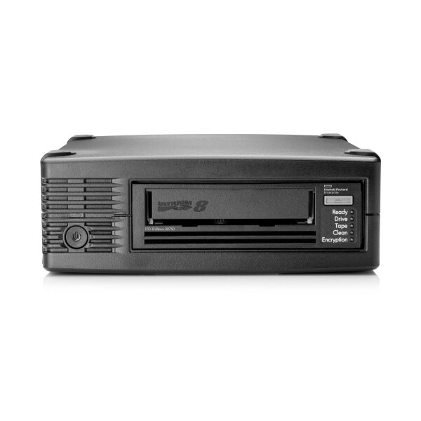 HPE StoreEver LTO-8 Ultrium 30750 External Tape Drive - Speicherlaufwerk - Bandkartusche - Serial Attached SCSI (SAS) - 2.5:1 - LTO - 5,25" Halbe Höhe