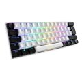 Sharkoon SGK50 S4 - 60% - Kabelgebunden - USB - QWERTY - RGB-LED - Weiß
