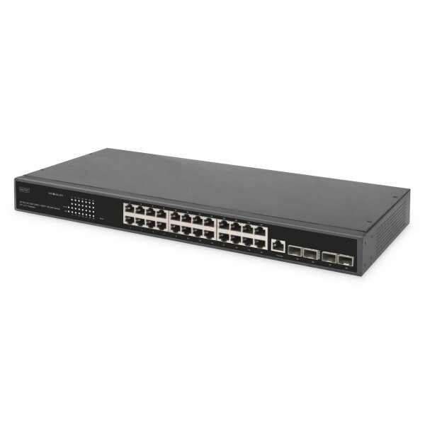 DIGITUS - DN-80223 - 19" Switch 24xGB 4xSFP+ L2+