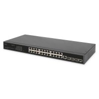 DIGITUS - DN-80223 - 19" Switch 24xGB 4xSFP+ L2+