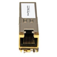 StarTech.com Palo Alto Networks CG kompatibles SFP-Modul - 1000BASE-T - SFP auf RJ45 Cat6/Cat5e - 1GE Gigabit Ethernet SFP - RJ-45 100m - Kupfer - 1250 Mbit/s - SFP - 100 m - Gigabit Ethernet - 1000BASE